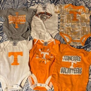 Baby UT Bodysuit Bundle- Orange, White, Gray